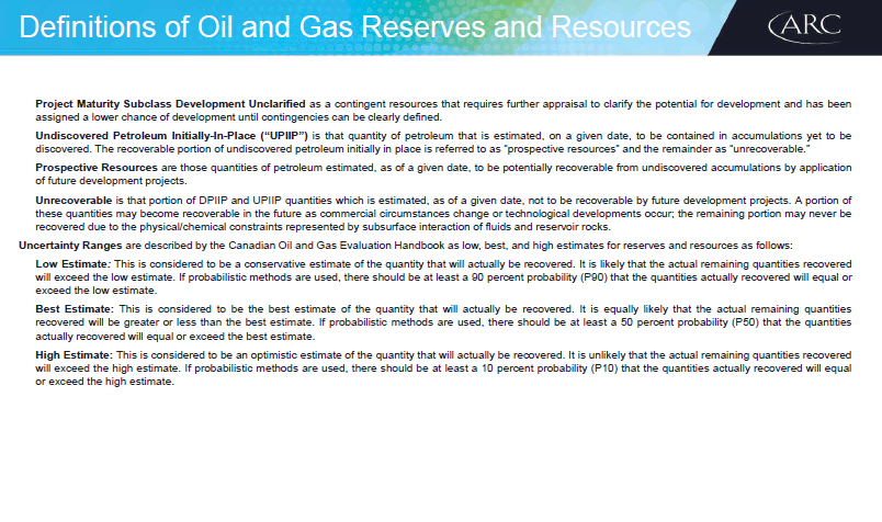 November 2017 Corporate Presentation – Arc Resources Ltd. – slide 72