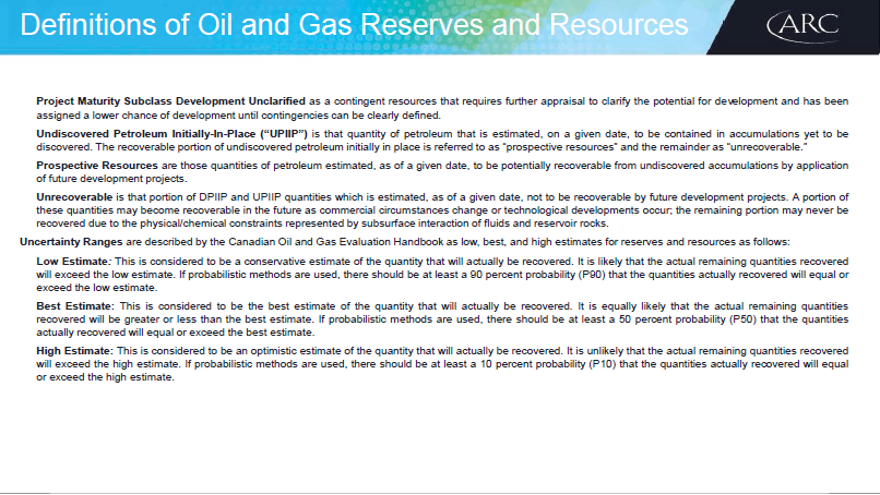 December 2017 Investor Presentation – Arc Resources Ltd. – slide 79