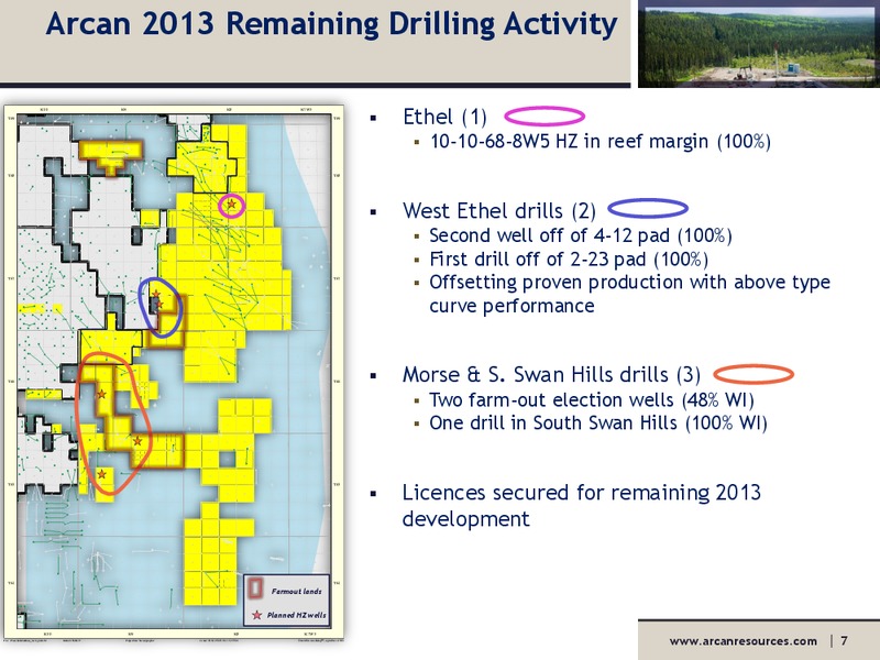 AGM – Arcan Resources Ltd. – slide 7