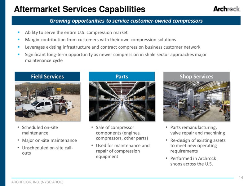 JP Morgan HY and Leverage Finance Conference – Archrock Inc. – slide 12