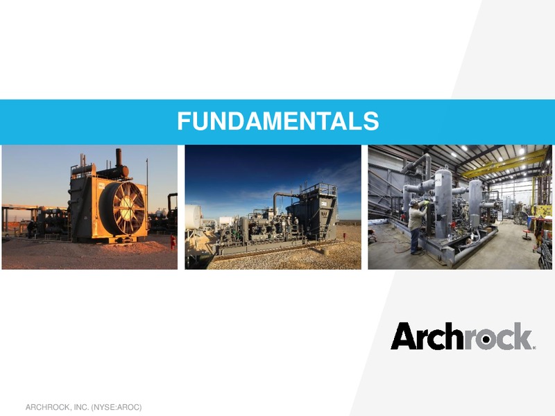 JP Morgan HY and Leverage Finance Conference – Archrock Inc. – slide 13