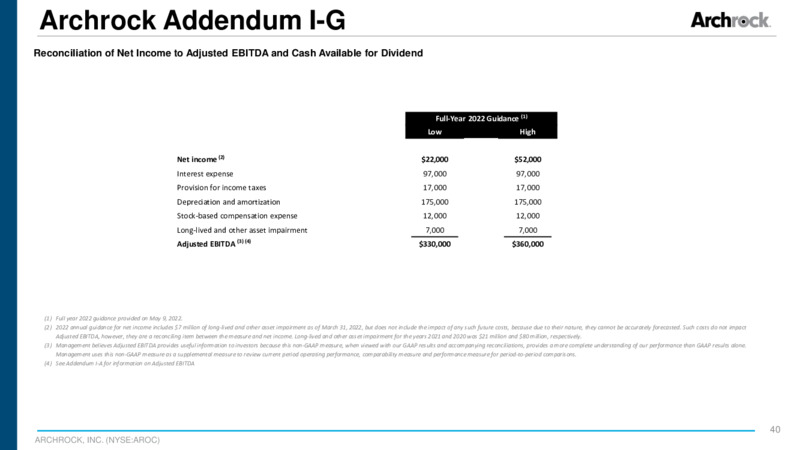 JP Morgan Energy Power & Renewables Conference – Archrock, Inc. – slide 39