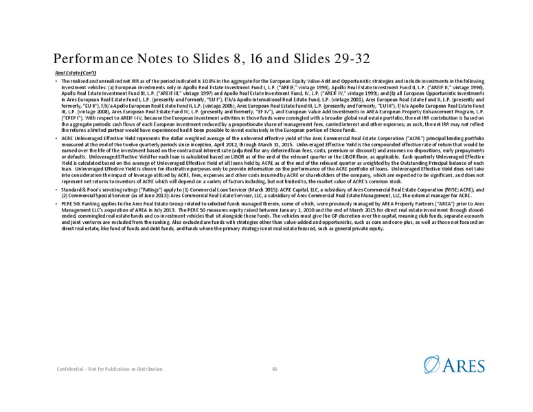 Morgan Stanley Financials Conference – Ares Management Lp – slide 44