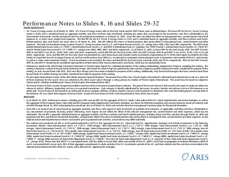 Investor Presentation – Ares Management Lp – slide 43