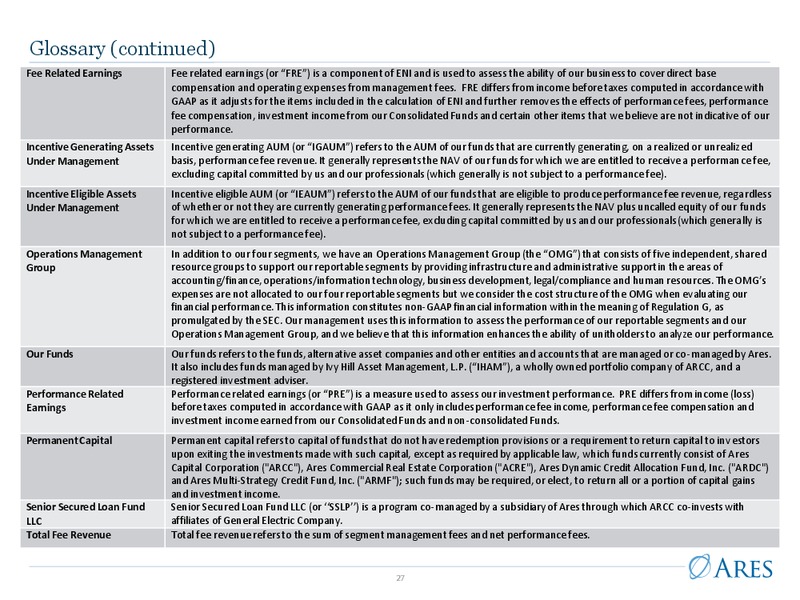Q2 2014 Earnings Call – Ares Management Lp – slide 26
