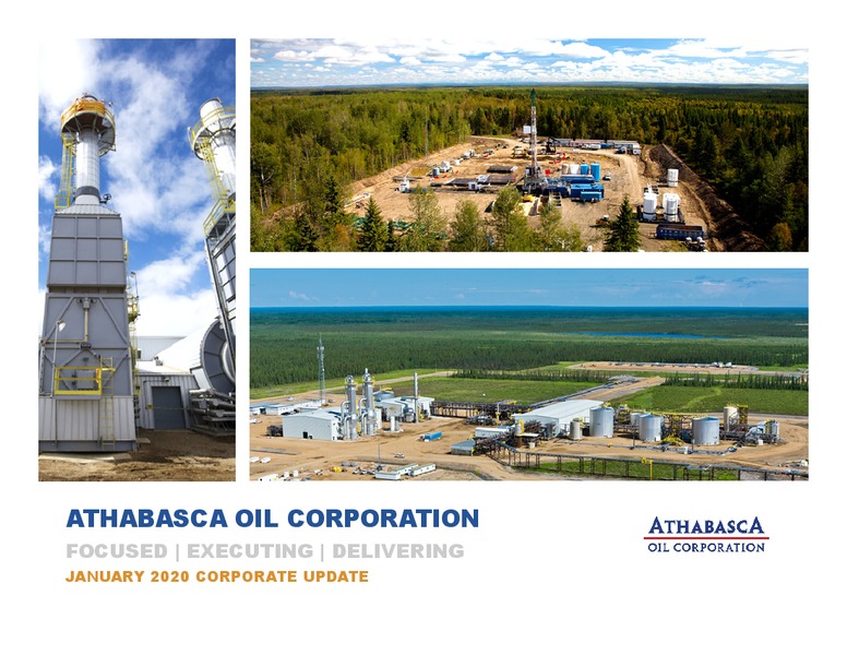 January 2020 Investor Presentation – Athabasca Oil Corp – slide 1