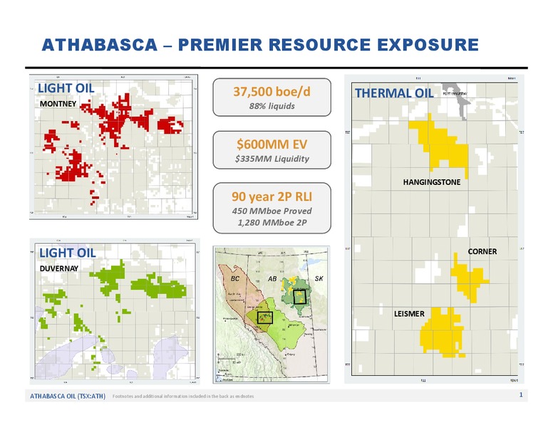 January 2020 Investor Presentation – Athabasca Oil Corp – slide 2