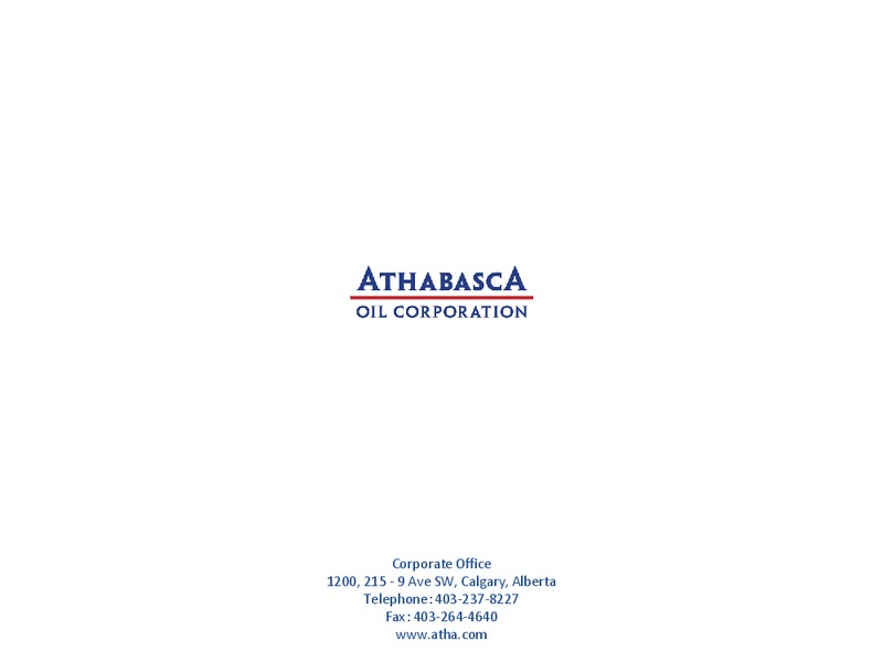 January 2017 Company Update – Athabasca Oil Corp – slide 35