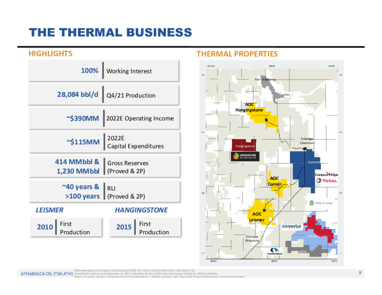 April 2022 Investor Presentation – Athabasca Oil Corp – slide 10