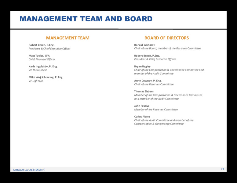1Q 2020 Earnings Presentation – Athabasca Oil Corp – slide 23