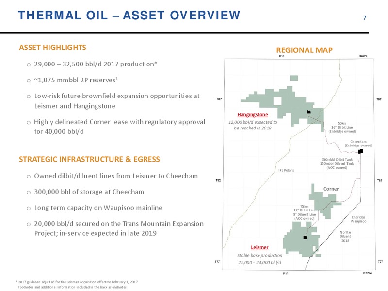 May 2017 Corporate Presentation – Athabasca Oil Corp – slide 8