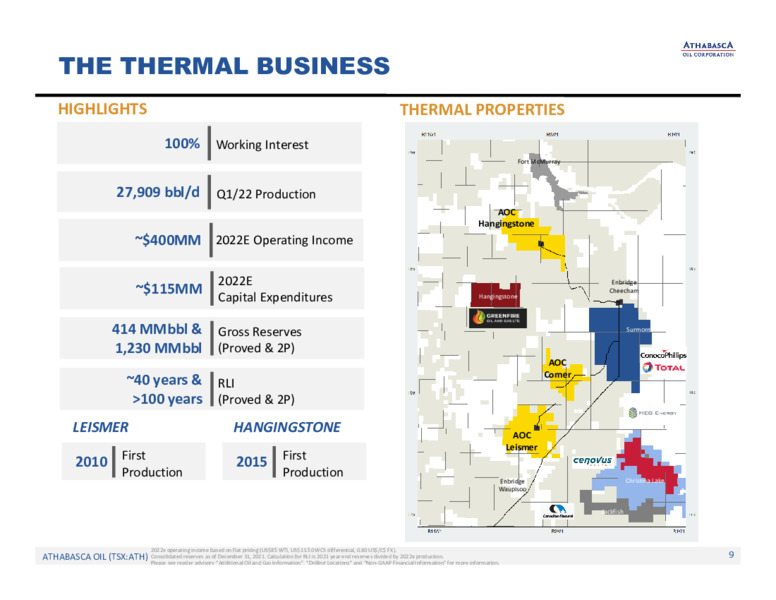 July 2022 Investor Presentation – Athabasca Oil Corp – slide 10