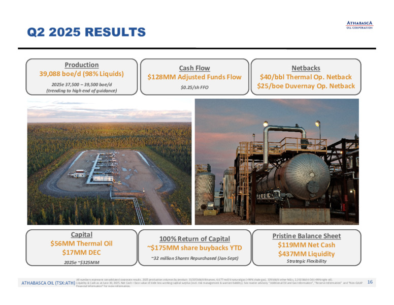 Q3 2025 Earnings Presentation – Athabasca Oil Corp – slide 17