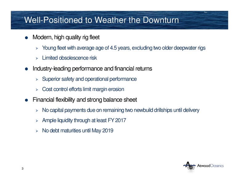 Goldman Sachs Global Energy Conference – Atwood Oceanics Inc – slide 2