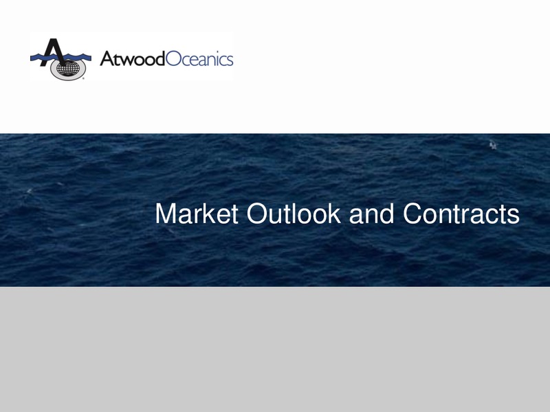 HOWARD WEIL 41ST ANNUAL ENERGY CONFERENCE – Atwood Oceanics Inc – slide 12