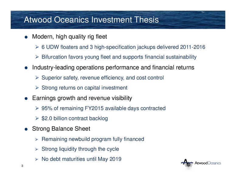 Citi Global Energy and Utilities Conference – Atwood Oceanics Inc – slide 2