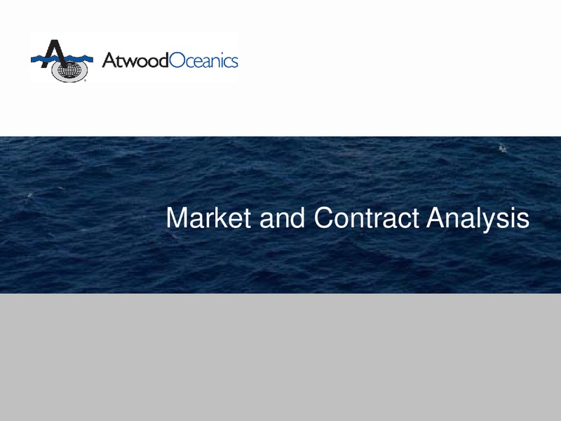 PARETO SECURITIES OIL AND OFFSHORE CONFERENCE – Atwood Oceanics Inc – slide 10