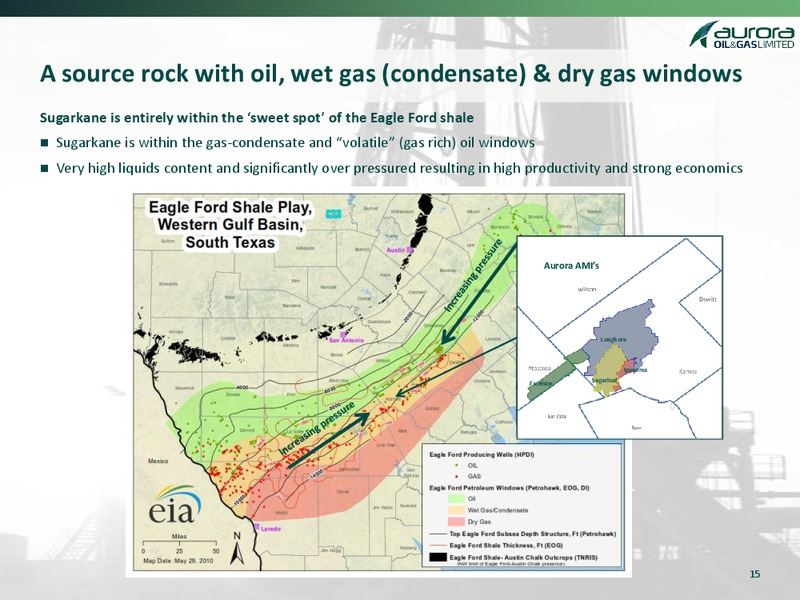 Q1 2012 Earnings Call – Aurora Oil & Gas Ltd. – slide 14