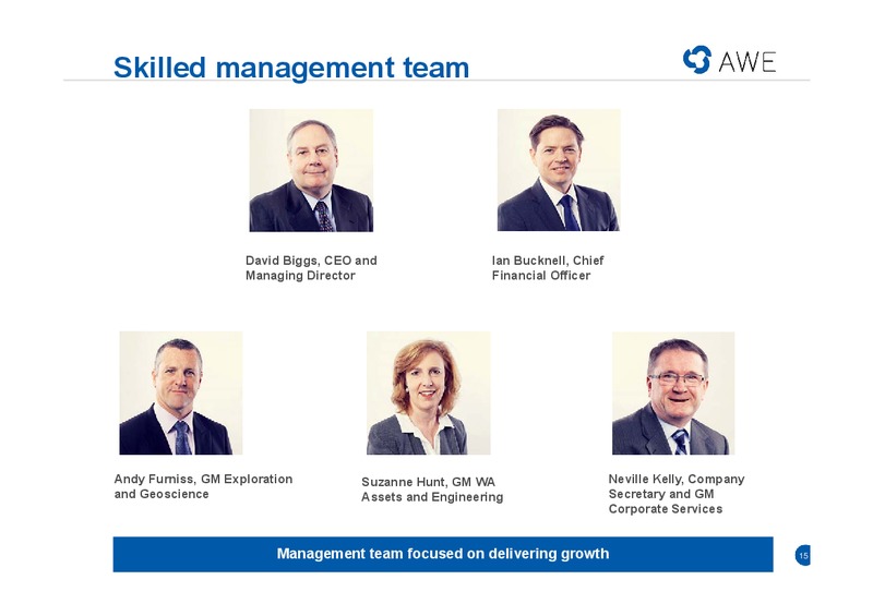 Asia Roadshow Presentation – Awe Limited – slide 13