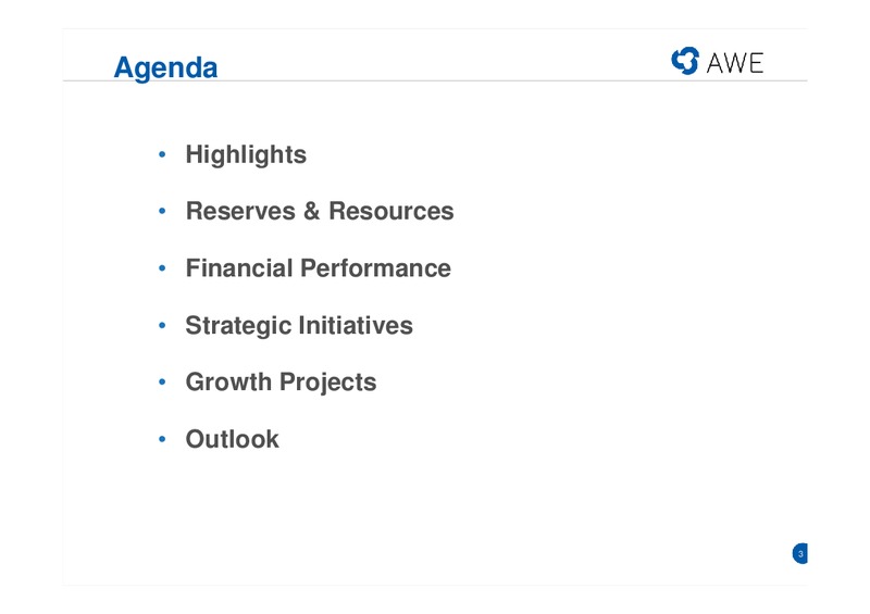 Full Year Results - 2014-2015 – Awe Limited – slide 2