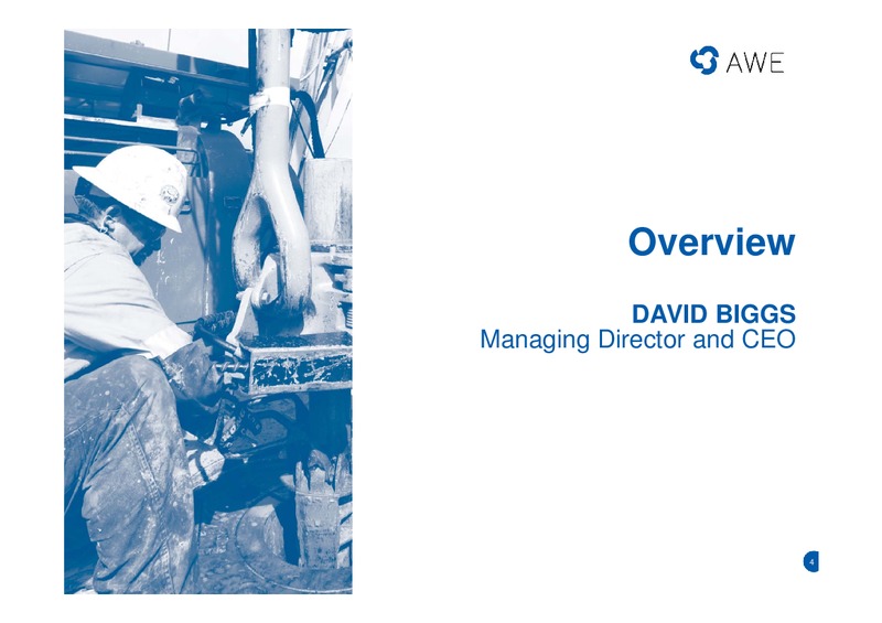 FY16 Results Presentation – Awe Limited – slide 2
