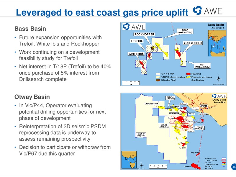 NOVEMBER 2014 ANNUAL GENERAL MEETING – Awe Limited – slide 45