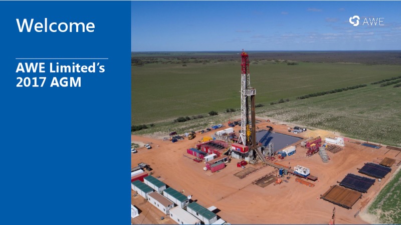 General Meeting – Awe Limited – slide 2