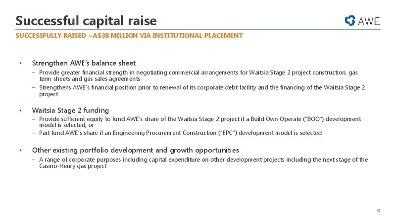 General Meeting – Awe Limited – slide 30