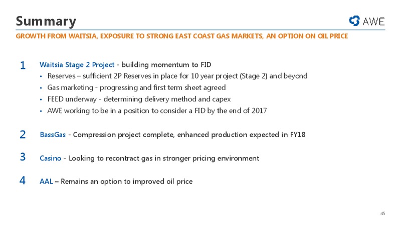General Meeting – Awe Limited – slide 44