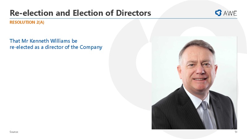 General Meeting – Awe Limited – slide 50