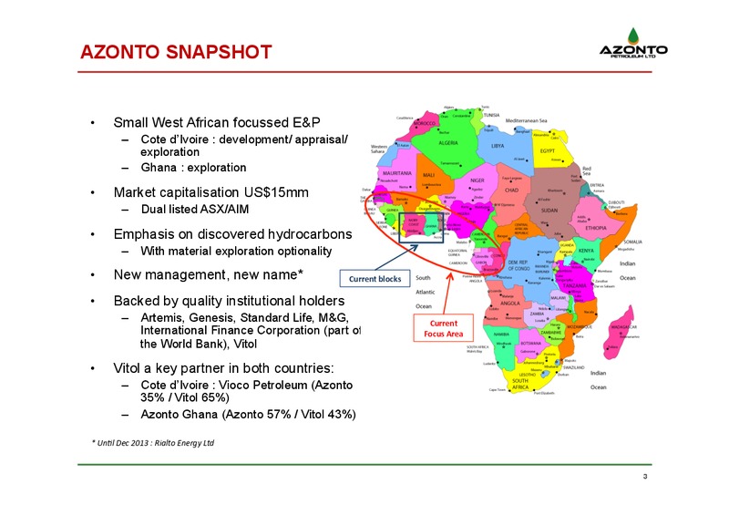 Proactive Investors Hydrocarbon Forum – Azonto Petroleum Ltd – slide 2