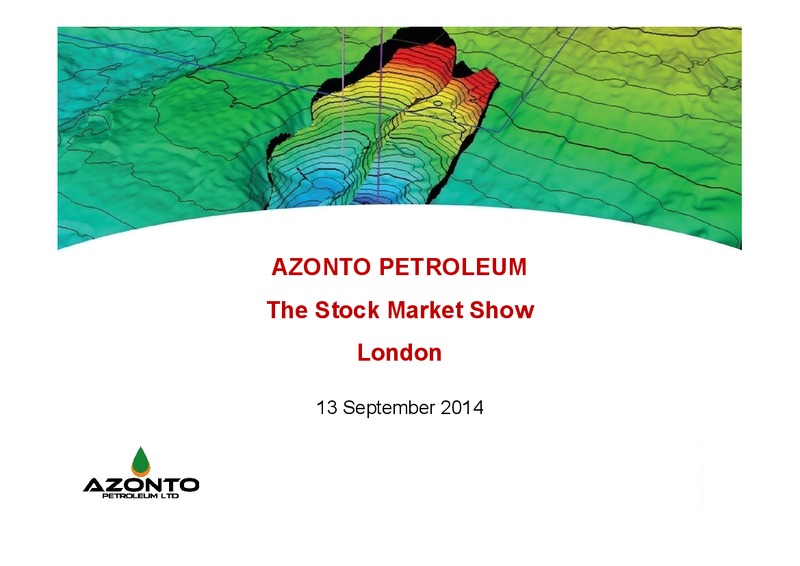 The Stock Market Show – Azonto Petroleum Ltd – slide 1