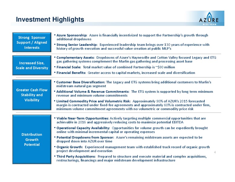 Wells Fargo Energy Symposium – Azure Midstream Partners Lp – slide 6