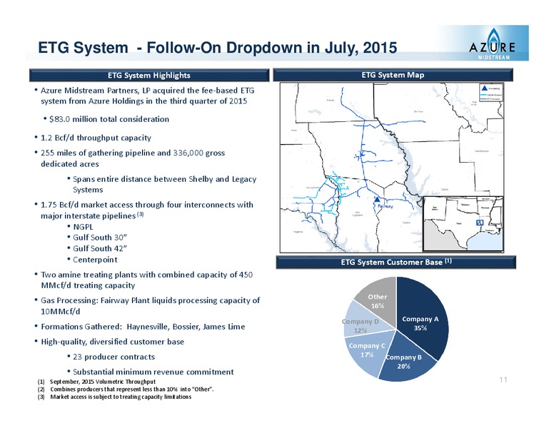 Wells Fargo Energy Symposium – Azure Midstream Partners Lp – slide 14