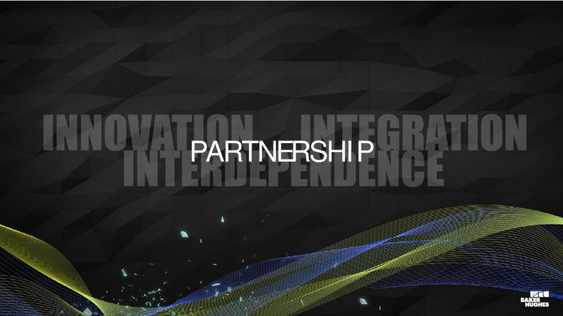 Analyst Conference – Baker Hughes – slide 4