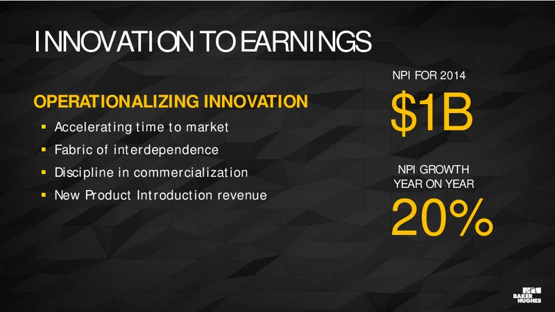 Analyst Conference – Baker Hughes – slide 19