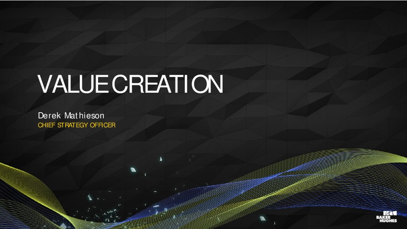 Analyst Conference – Baker Hughes – slide 21