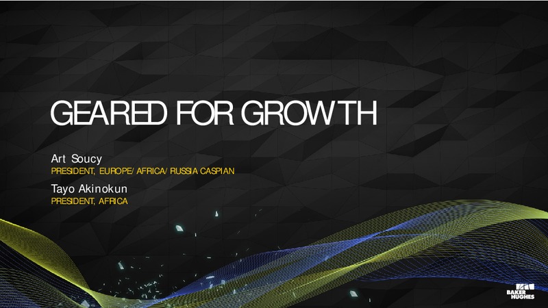Analyst Conference – Baker Hughes – slide 31