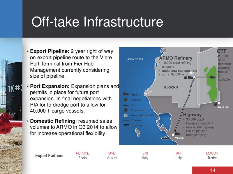 CORPORATE PRESENTATION – Bankers Petroleum Ltd. – slide 13