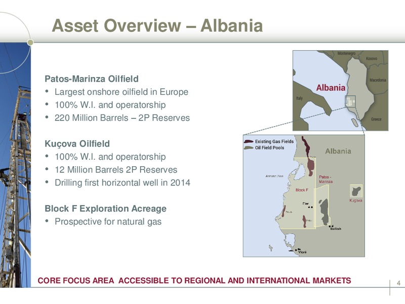 Corporate Presentation – Bankers Petroleum Ltd. – slide 3