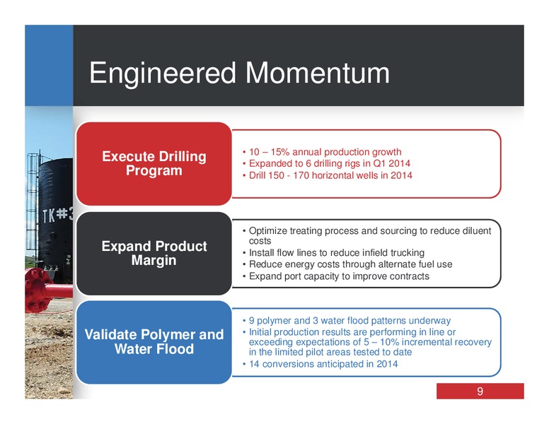 CORPORATE PRESENTATION – Bankers Petroleum Ltd. – slide 8