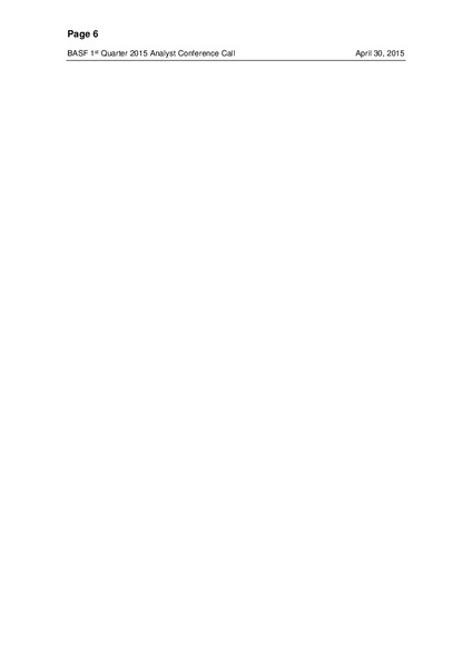 Q1 2015 Earnings Call – Basf Se – slide 5