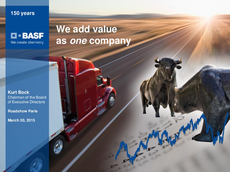 ROADSHOW PARIS – Basf Se – slide 1
