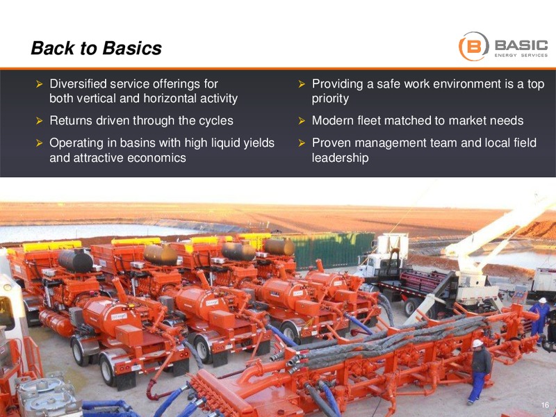 Howard Weil Presentation – Basic Energy Services Inc. – slide 14