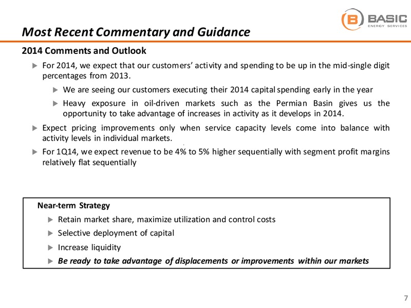 Raymond James 35th Annual Institutional Investors Conference – Basic Energy Services Inc. – slide 7