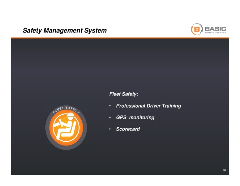 Analyst Day – Basic Energy Services Inc. – slide 53