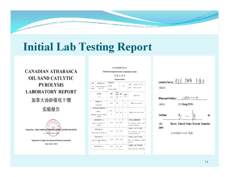 Investor Presentation – Bayshore Petroleum Corp. – slide 13