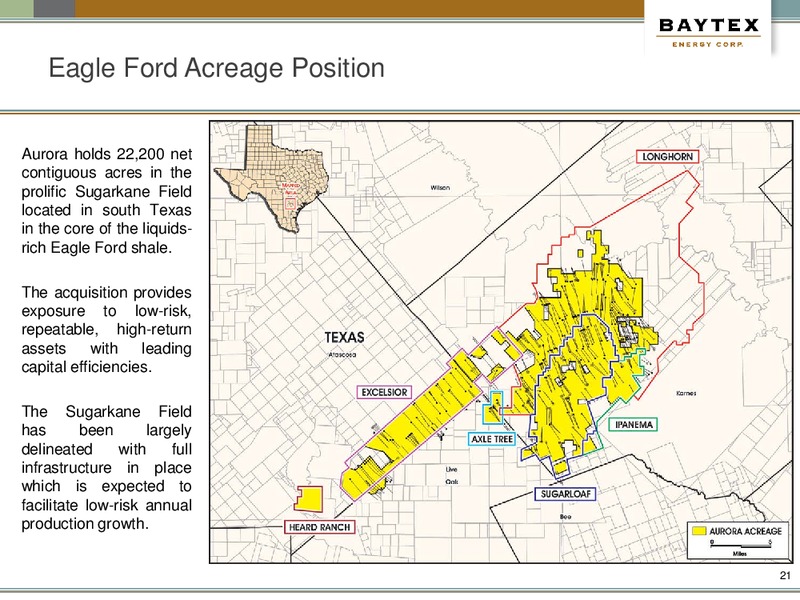 March Presentation – Baytex Energy Corp. – slide 17