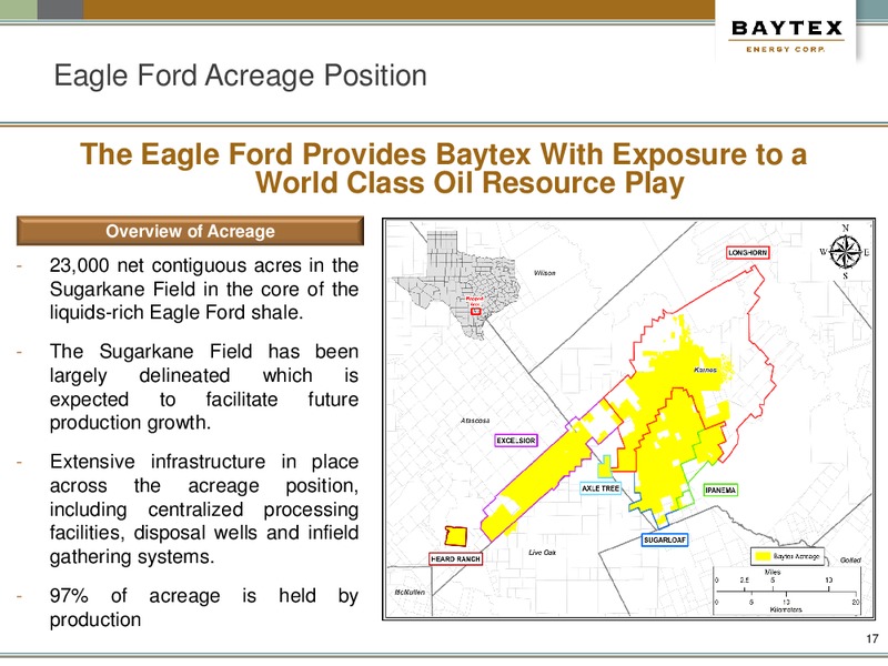 2015 APRIL PRESENTATION – Baytex Energy Corp. – slide 14