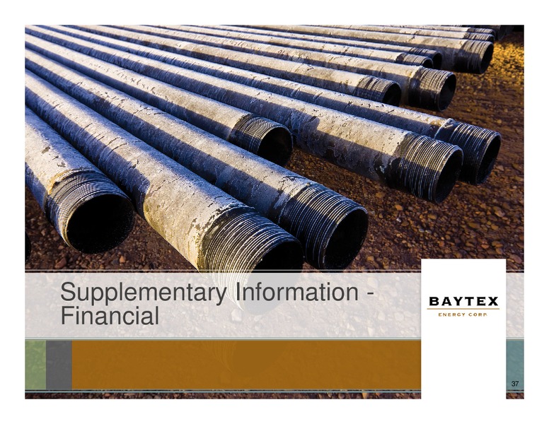 JUNE PRESENTATION – Baytex Energy Corp. – slide 34